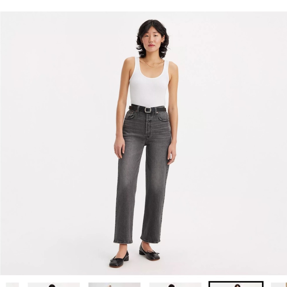 Levi’s ribcage straight jean